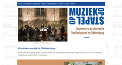 Desktop Screenshot of muziekopstapel.nl